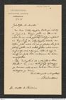 Nachlass Franz Steindachner, Brief von Chr. Lütken an Franz Steindachner (05.05.1881), Inv.Nr. 317.11, Seite 1